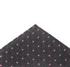 Grey Pocket Square with Dots