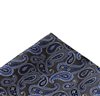 Green Pocket Square with Paisley