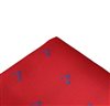 Red Pocket Square with Scooter