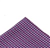 Blue Printed Silk Pocket Square
