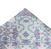 Purple Silk Pocket Square Design