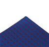 Royal Blue Pocket Square with Skulls