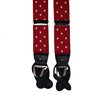Red with White Dots Elastic Braces