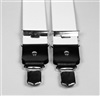 White Elastic Braces