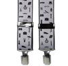 Grey Print Elastic Braces