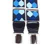 Blue Hexagons Elastic Braces