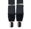 Black Rhombus Elastic Braces