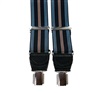 Navy Blue Striped XXL Braces