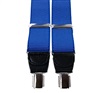 Royal Blue XXL Elastic Braces with White Dots