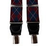 Blue Diamond Argyle XXL Elastic Braces